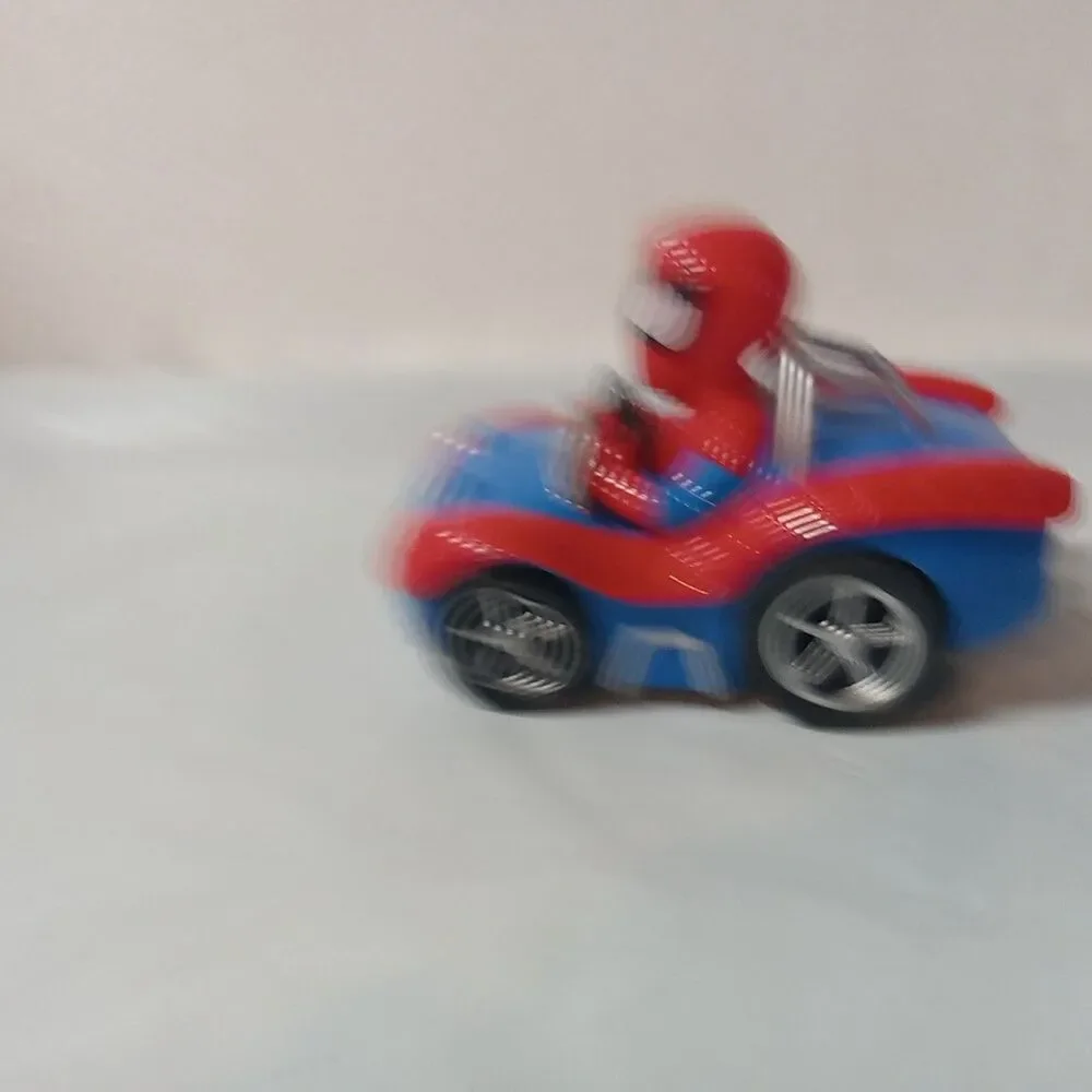 Spiderman Marvel Super‎ Hero Adventures Pull Back & Go Action Race Car Racer